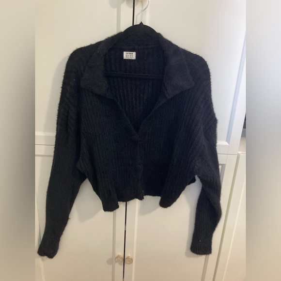 Cotton-On black long sleeve cardigan. - Picture 1 of 3